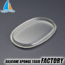 Bouffée de silicone éponge cosmétique en poudre transparente